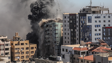 Imagem de Israel diz às Nações Unidas que está a tentar proteger civis