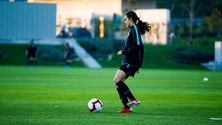 Imagem de Portugal com Noruega, Bélgica e Malta na corrida ao Europeu feminino de sub-19