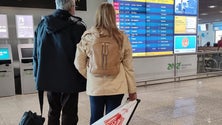 Imagem de 8500 passageiros afetados pelo cancelamento de voos