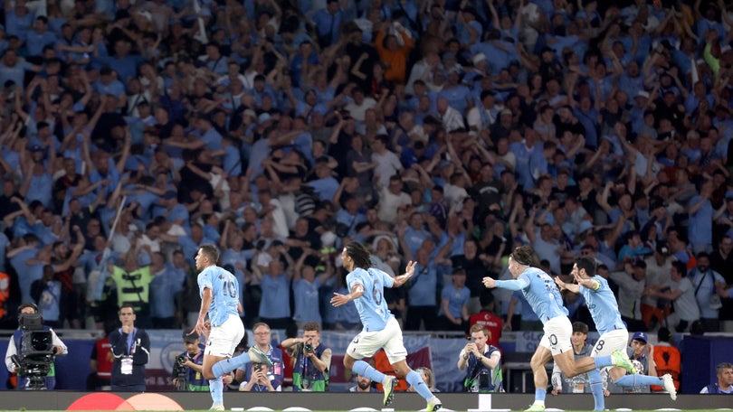 Manchester City conquista Liga dos Campeões pela primeira vez
