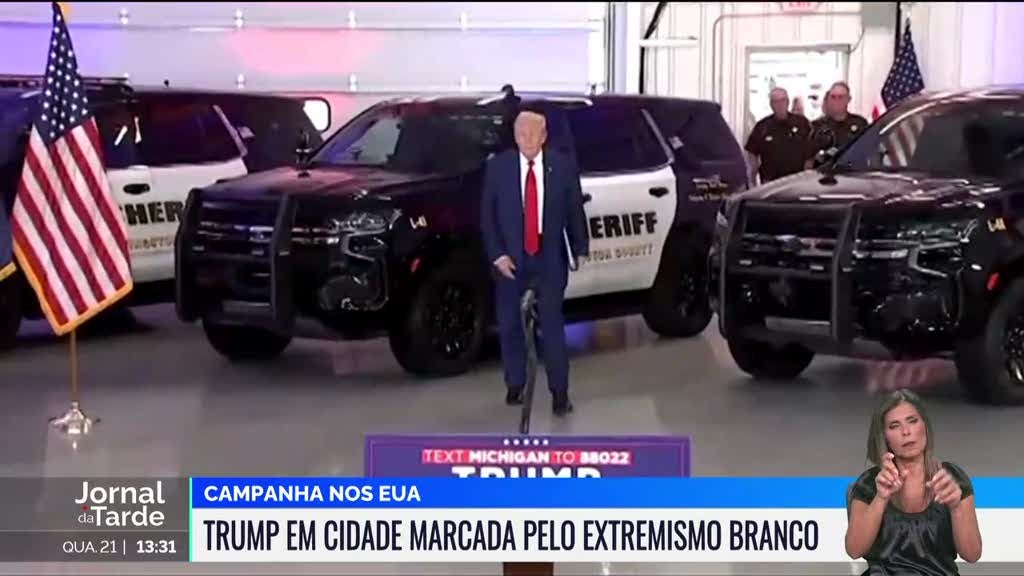 Trump responsabiliza Kamala por aumento de crimes violentos