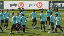 Imagem de Portugal com quatro alterações no «onze» para o Luxemburgo
