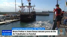 Imagem de Bruno Freitas e Joana Sousa foram os grandes vencedores VII Triatlo Dia do Trabalhador