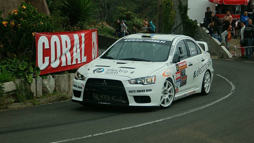 Vasco Silva e Ricardo Ventura nova dupla com o Mitsubishi Lancer Evolução 10