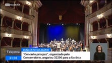 Concerto pela paz angariou mais de 3200 euros para a Ucrânia (vídeo)