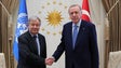Guterres e Erdogan reafirmam necessidade de acesso a corredores humanitários