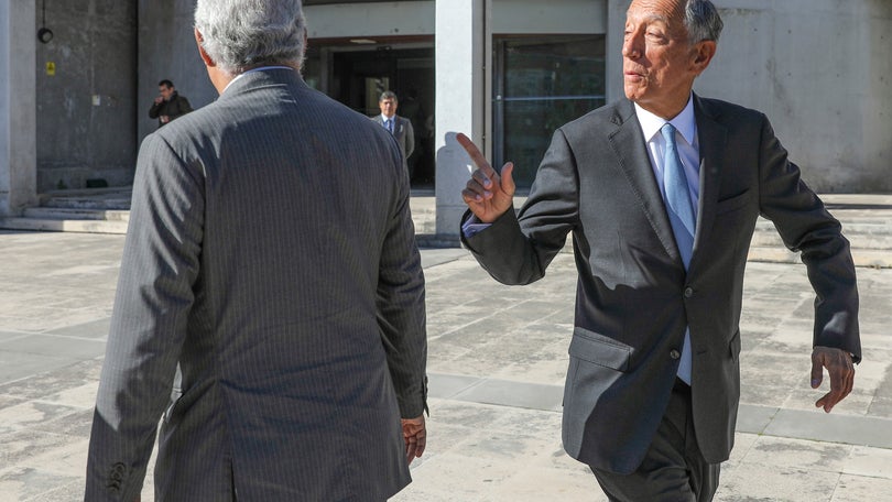 Imagem de Marcelo recebe novamente António Costa em Belém