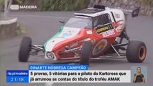 Dinarte Nóbrega o mais rápido na Rampa da Santa