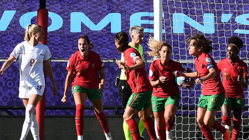 Portugal empata na estreia do Euro de futebol feminino