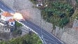 Imagem de Acidente aparatoso de Pedro Faria (vídeo)