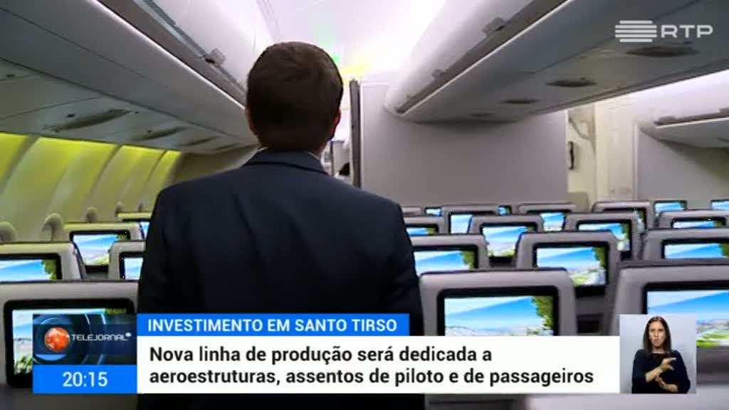 Investimento na rea da aeron utica vai para Santo Tirso