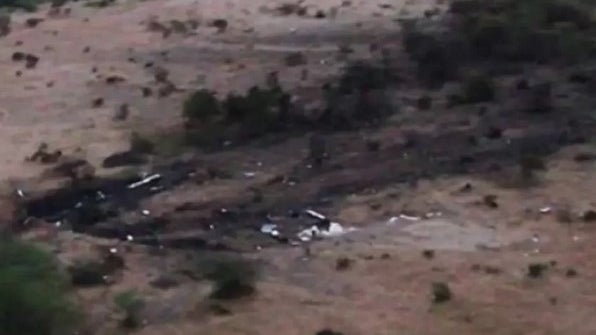 Imagem de Avião militar despenha-se ao aterrar em Gao
