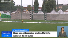 Obras no polidesportivo em São Martinho custaram 30 mil euros (Vídeo)