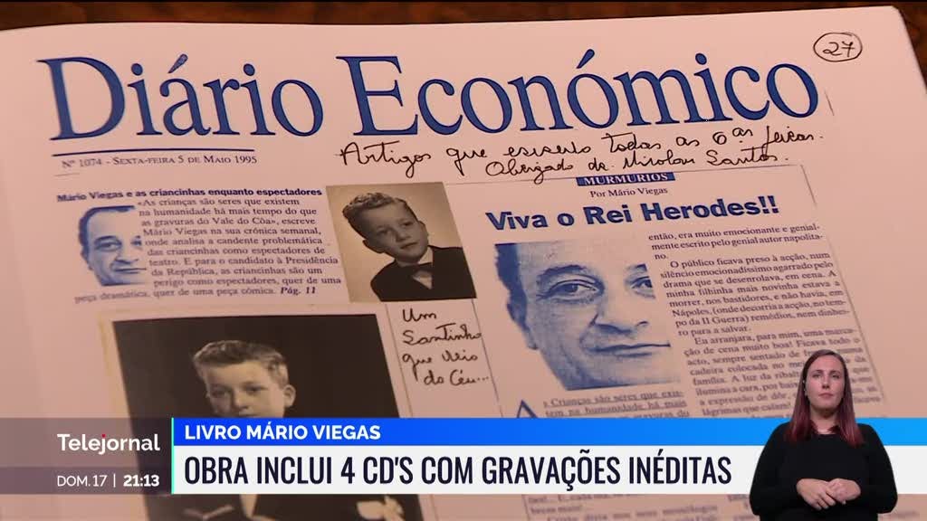 Autobiografia de Mário Viegas está quase esgotada