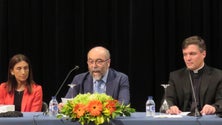 Imagem de Monsenhor Saldenha Albuquerque apresenta livro no Faial (Vídeo)