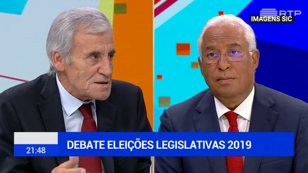Debate Legislativas. Legisla��o laboral divide Costa e Jer�nimo