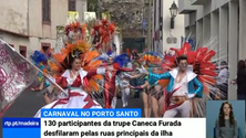 Imagem de Caneca Furada manteve a tradição e desfilou pelas principais ruas do Porto Santo (Vídeo)