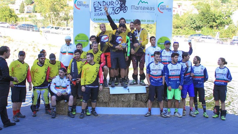 Imagem de José Borges sagrou-se campeão nacional de Enduro BTT na categoria de elite, impondo-se na corrida disputada em Manteigas.