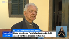 Imagem de Dom Teodoro Faria assinalou esta semana 90 anos de idade (Vídeo)