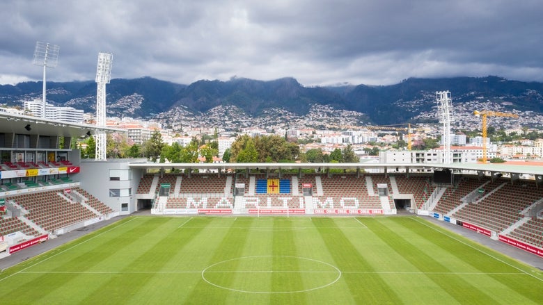 Covid-19: Estádio do Marítimo ainda aguarda vistoria para receber jogos da I Liga