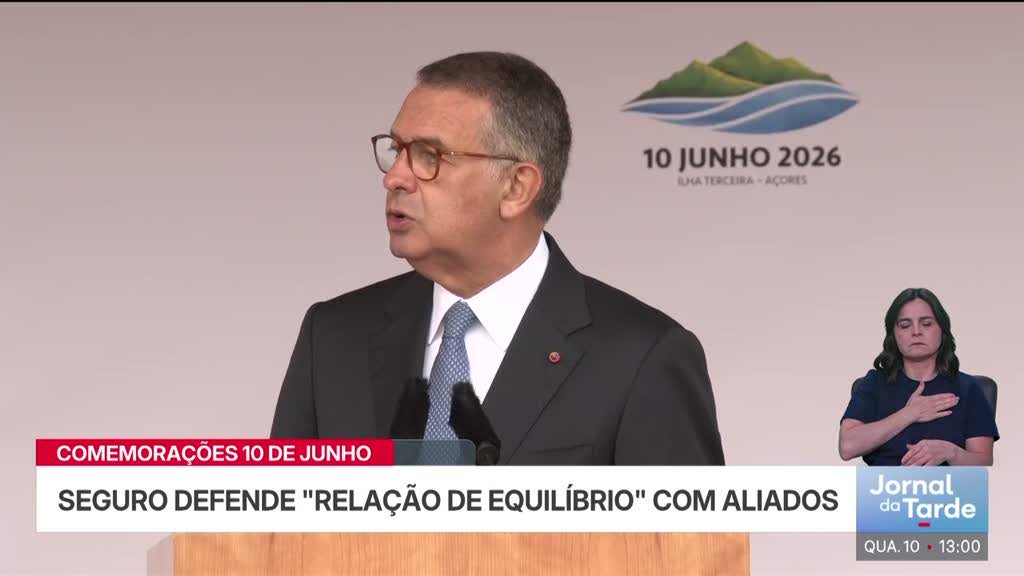 Comemorações 10 de junho. Seguro defende "relação 