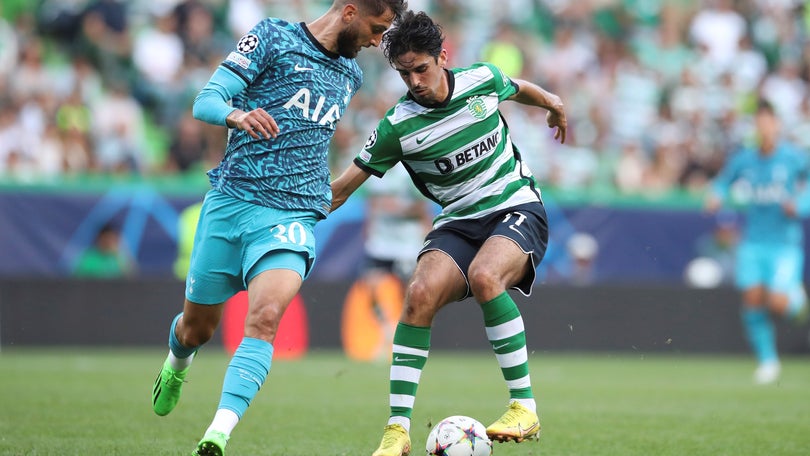 Sporting vence Tottenham e avança para a liderança do Grupo