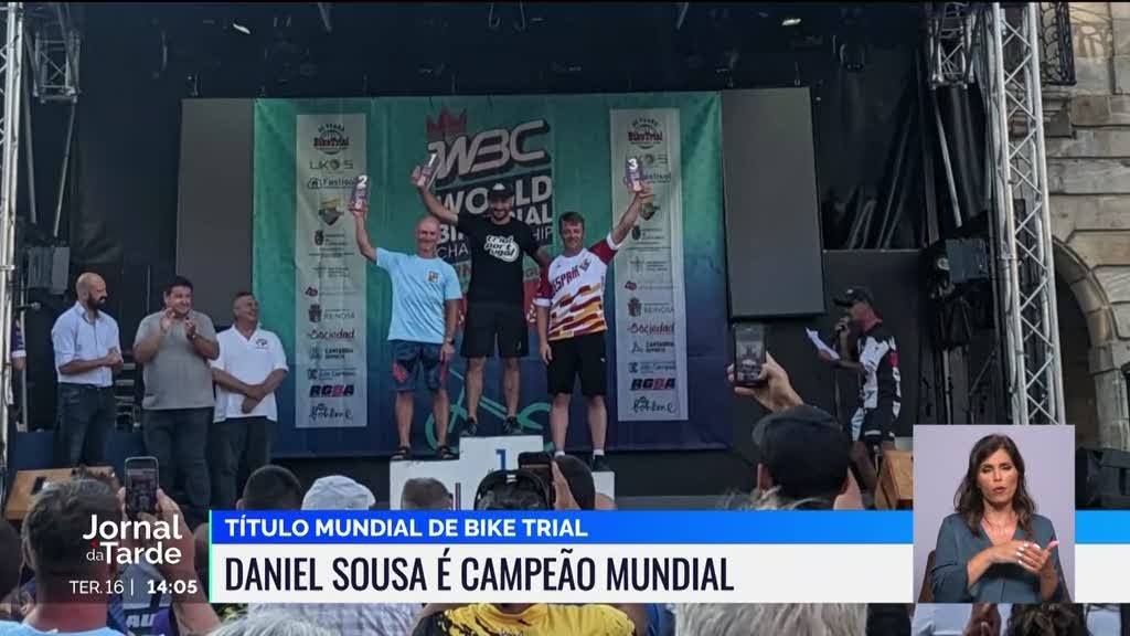 Português é campeão do Mundo de Bike Trial