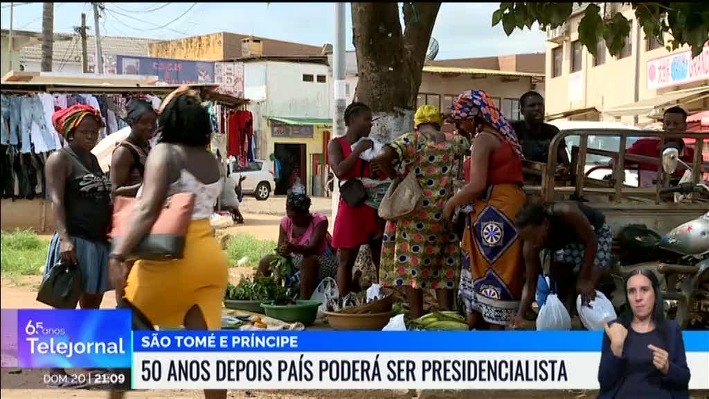 São Tomé e Príncipe pondera mudar de sistema político