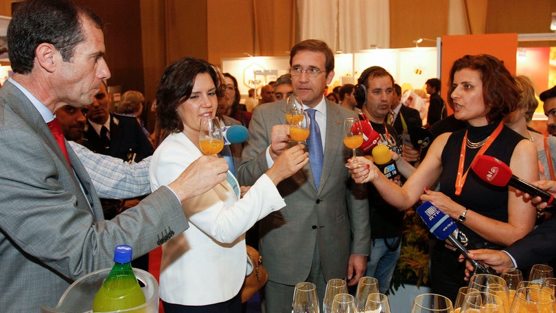 Imagem de Passos Coelho visitou pavilhão da Madeira na feira Nacional da Agricultura