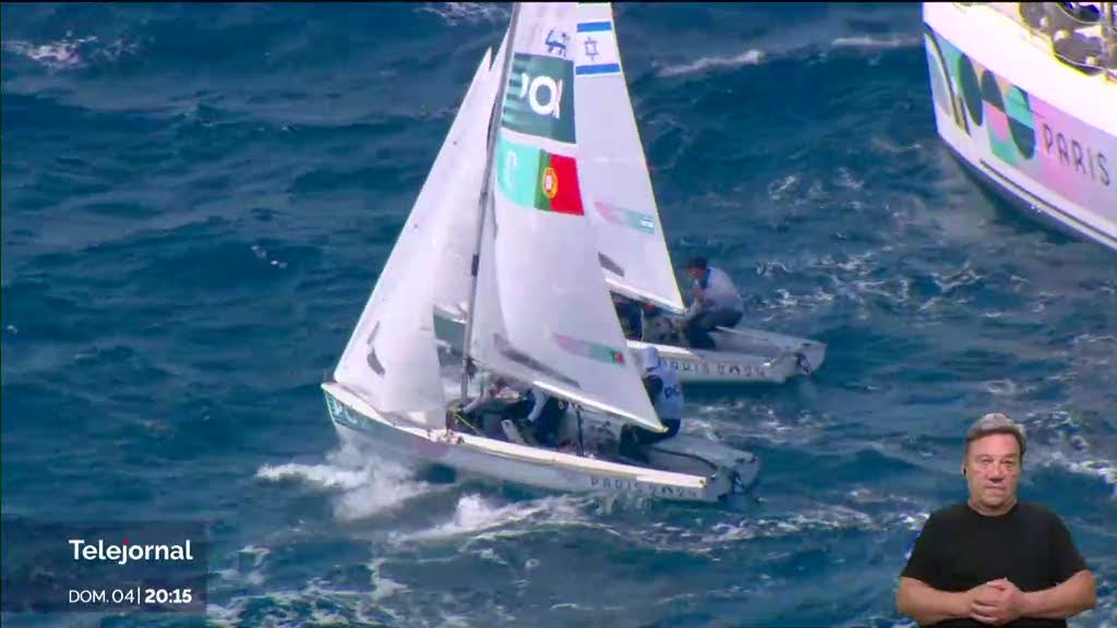 Eduardo Marques está no 11º lugar da geral na classe Dinghy