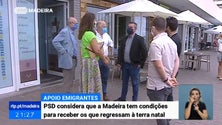 Imagem de PSD diz que a Madeira tem condições para receber emigrantes que regressam (Vídeo)