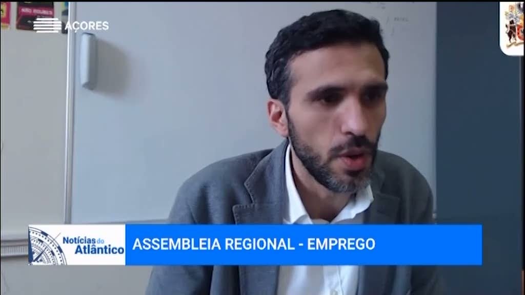Parlamento debate o emprego nos Açores (Vídeo)
