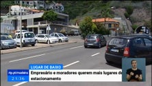 Imagem de Falta de estacionamento no Lugar de Baixo gera queixas (Vídeo)