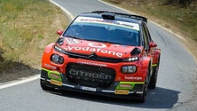 Alexandre Camacho de Citroen C3 Rally2, no rali da Ribeira Brava, carro com as últimas evoluções