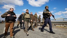 Imagem de Zelensky diz que crimes em Busha serão reconhecidos como genocídio