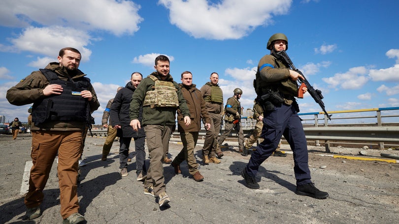 Imagem de Zelensky diz que crimes em Busha serão reconhecidos como genocídio