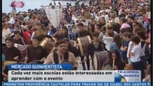 Imagem de O Mercado Quinhentista está a conquistar cada vez mais público e há cada vez mais escolas da Madeira a querer aprender com o evento (Vídeo)