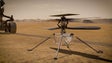Helicóptero Ingenuity sobrevive à primeira noite em Marte