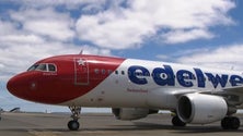 Imagem de Edelweiss aterrou pela primeira vez em São Miguel (Vídeo)