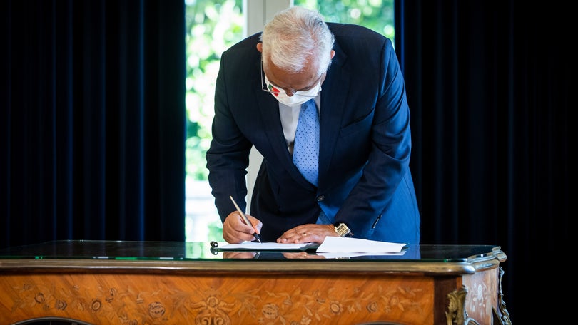 Imagem de Portugal formaliza recandidatura de Guterres