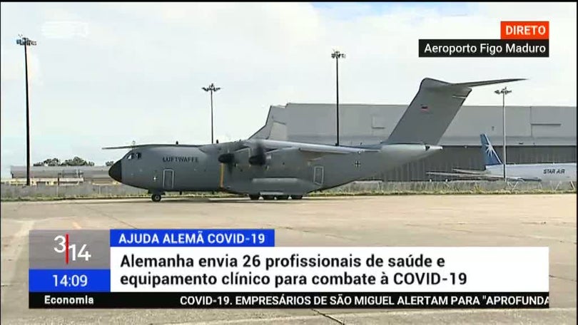 Imagem de Ajuda alemã já chegou a Lisboa