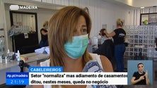 Imagem de Covid-19: Cabeleireiros voltam à normalidade na Madeira (Vídeo)