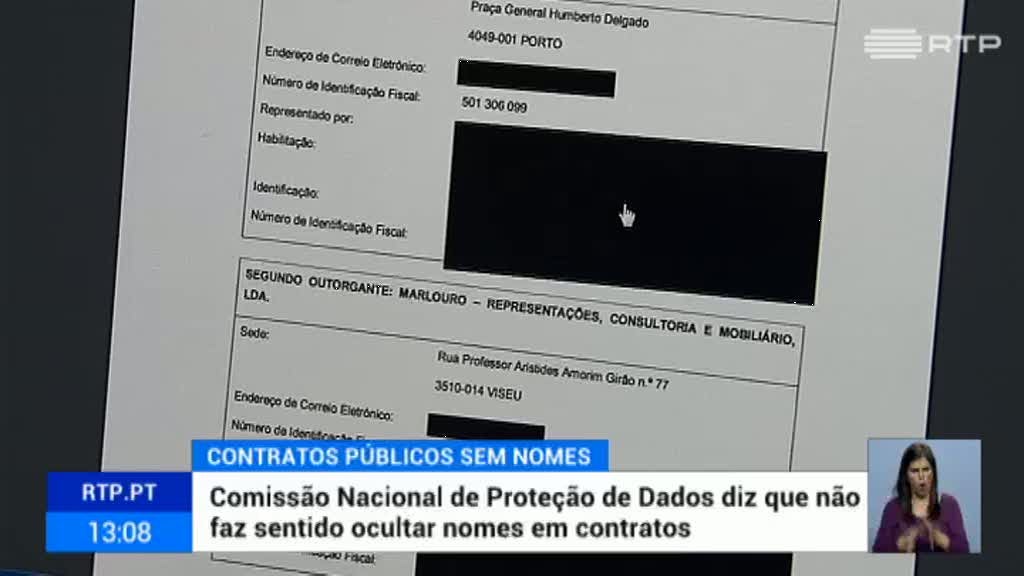 Contratos p�blicos ocultam identifica��o