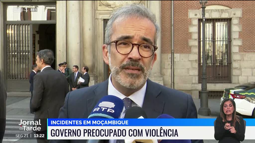 Governo preocupado com violência em Moçambique