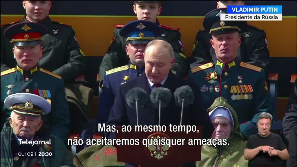 Dia da Vitória na Rússia. Putin avisa que não permite ameaças