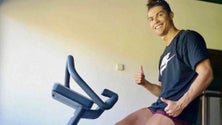 Imagem de Cristiano Ronaldo continua a treinar para o regresso à competição (Vídeo)