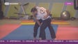 Imagem de Paulo Pereira, da Federação Portuguesa de Krav Maga, esteve na Madeira para aprimorar conhecimentos da modalidade