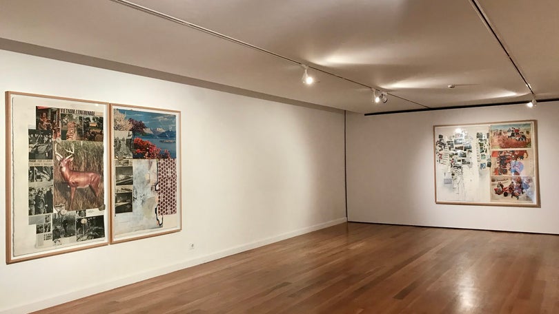 Imagem de «Arte em São Bento» em 2024 dedicada aos artistas da revolução