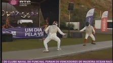 Álvaro Noite e Maria Spínola venceram a super-taça da Madeira em esgrima (Vídeo)