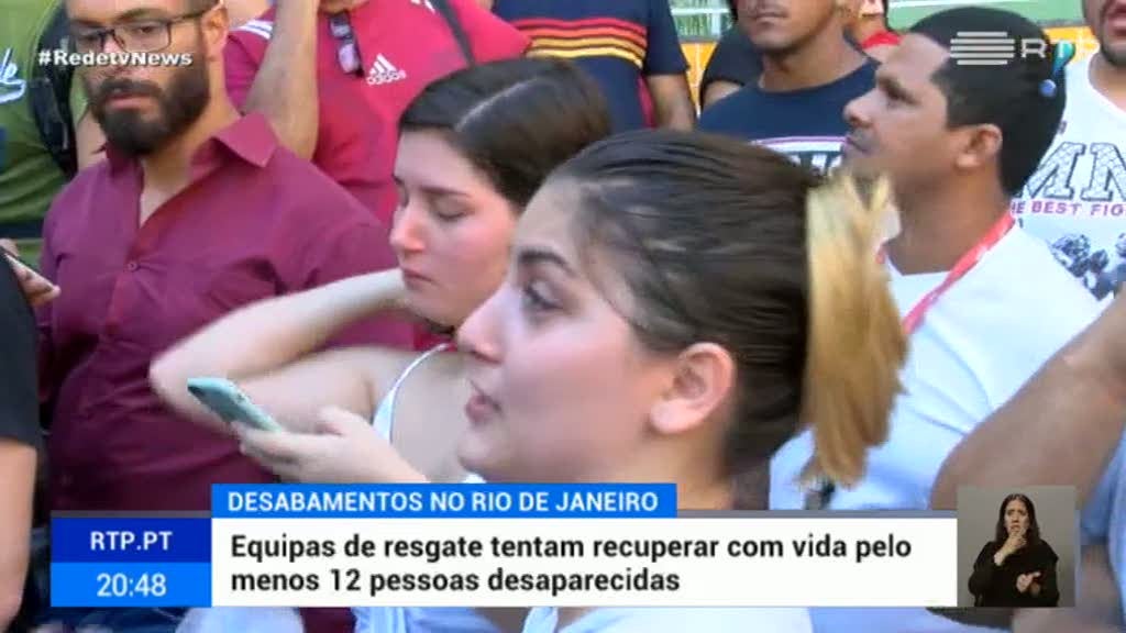 Desabamento no Rio de Janeiro fez sete mortos